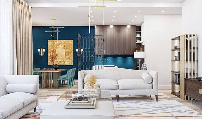 Không gian sống vừa đẹp vừa sang đến bất ngờ của căn hộ nhỏ