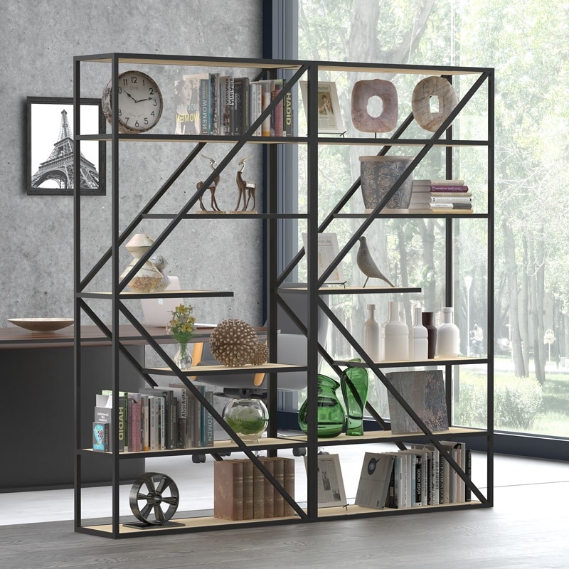 Kệ sắt trang trí mặt gỗ GHK-286 hình chữ K 12 Kệ sắt trang trí mặt gỗ GHK-286 hình chữ K - Ảnh 10