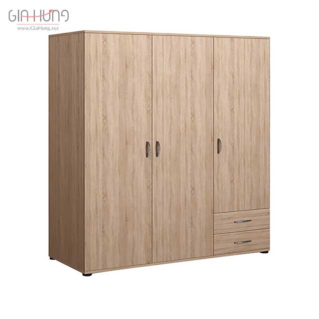 Tủ quần áo MDF 3 cánh mở GHK-232 3 Tủ quần áo MDF 3 cánh mở GHK-232