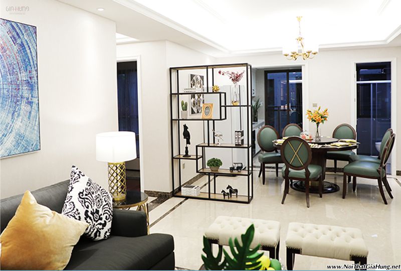 Kệ sắt trang trí mặt gỗ GHTop-5285 7 Kệ sắt trang trí mặt gỗ GHTop-5285 - Ảnh 5