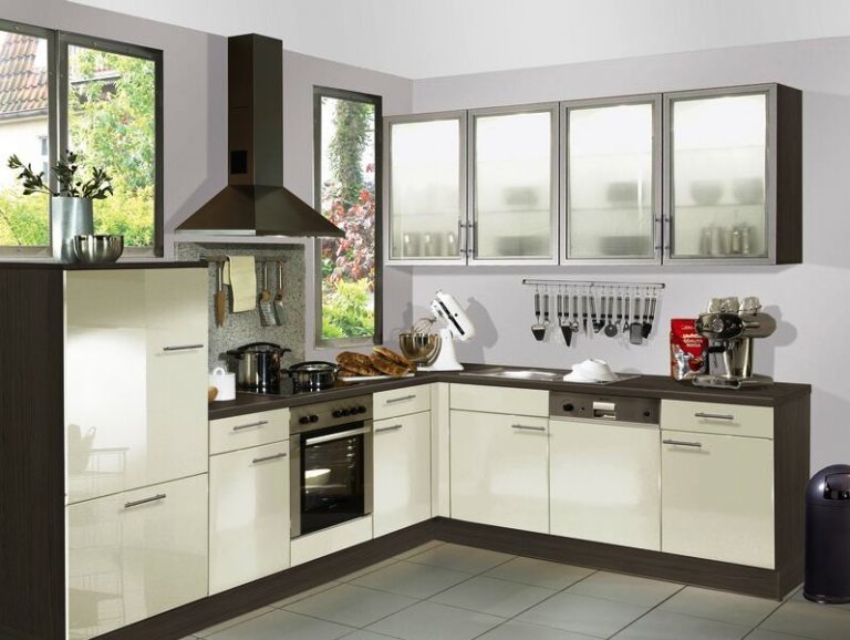 Thiết kế tủ bếp chữ L cho nhà bếp hiện đại 6 thiet ke tu bep chu l cho nha bep hien dai 006NoiThatGiaHung