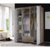 Tủ áo MDF có gương GHF-6168