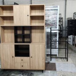 Tủ đồ nhà bếp bằng gỗ công nghiệp thiết kế tiện dụng GHF-6349