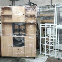 Tủ đồ nhà bếp bằng gỗ công nghiệp thiết kế tiện dụng GHF-6349