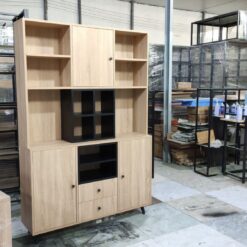 Tủ đồ nhà bếp bằng gỗ công nghiệp thiết kế tiện dụng GHF-6349