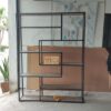Kệ trang trí gỗ MDF khung sắt GHF-6458