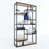 Kệ trang trí gỗ MDF khung sắt GHF-6460