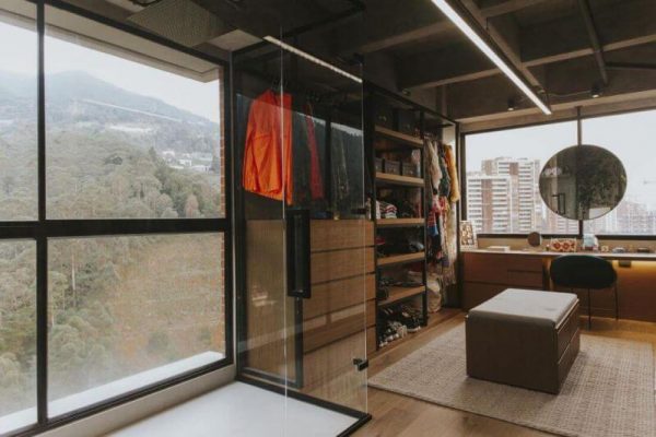 Những mẫu tủ quần áo không cánh ấn tượng từ cái nhìn đầu tiên