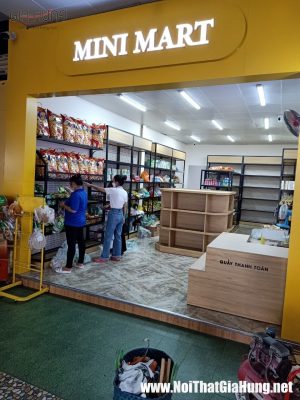 thi cong ke trung bay san pham tai minimart cao toc tphcm trung luong 7