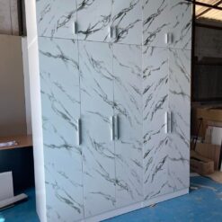 Tủ áo gỗ công nghiệp phủ melamine vân đá GHS-10054