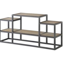 Kệ tivi khung sắt mặt gỗ MDF GHS-10366