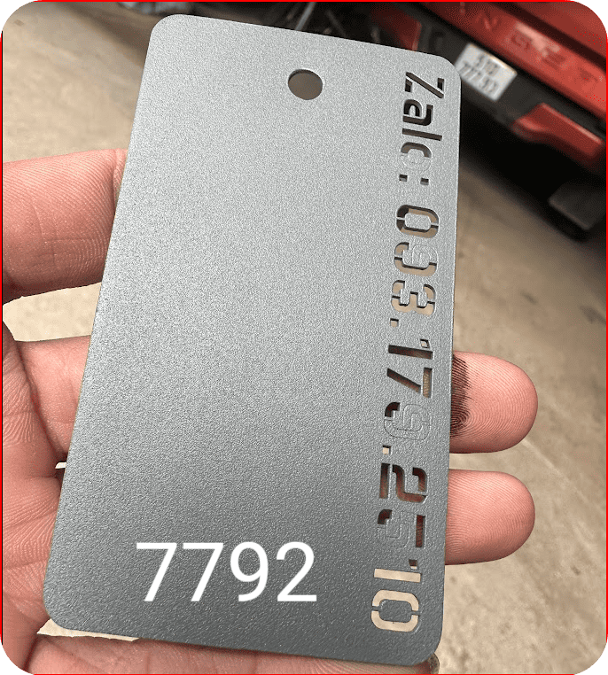 Màu Sơn Tĩnh Điện Xám Nhám Cát 7792